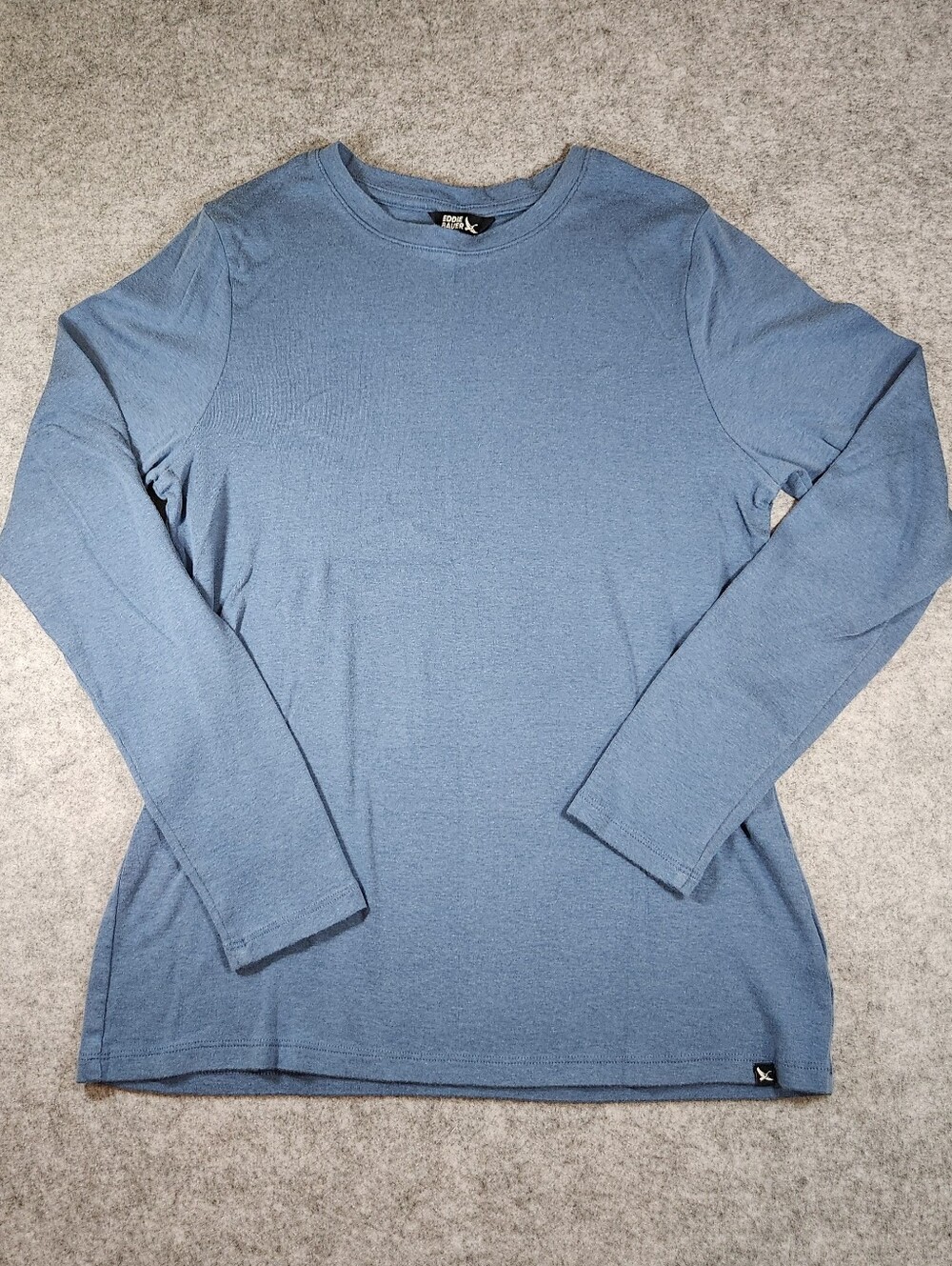 Eddie Bauer Women's Long Sleeve Crewneck Top - Dusty Blue Size Medium